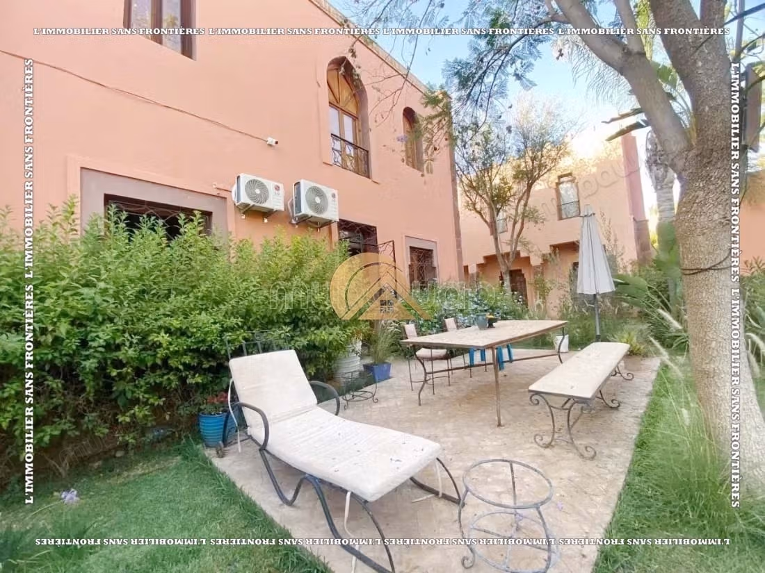 Villa arredata nella Palmeraie - 5 camere con bagni, piscina riscaldata e jacuzzi