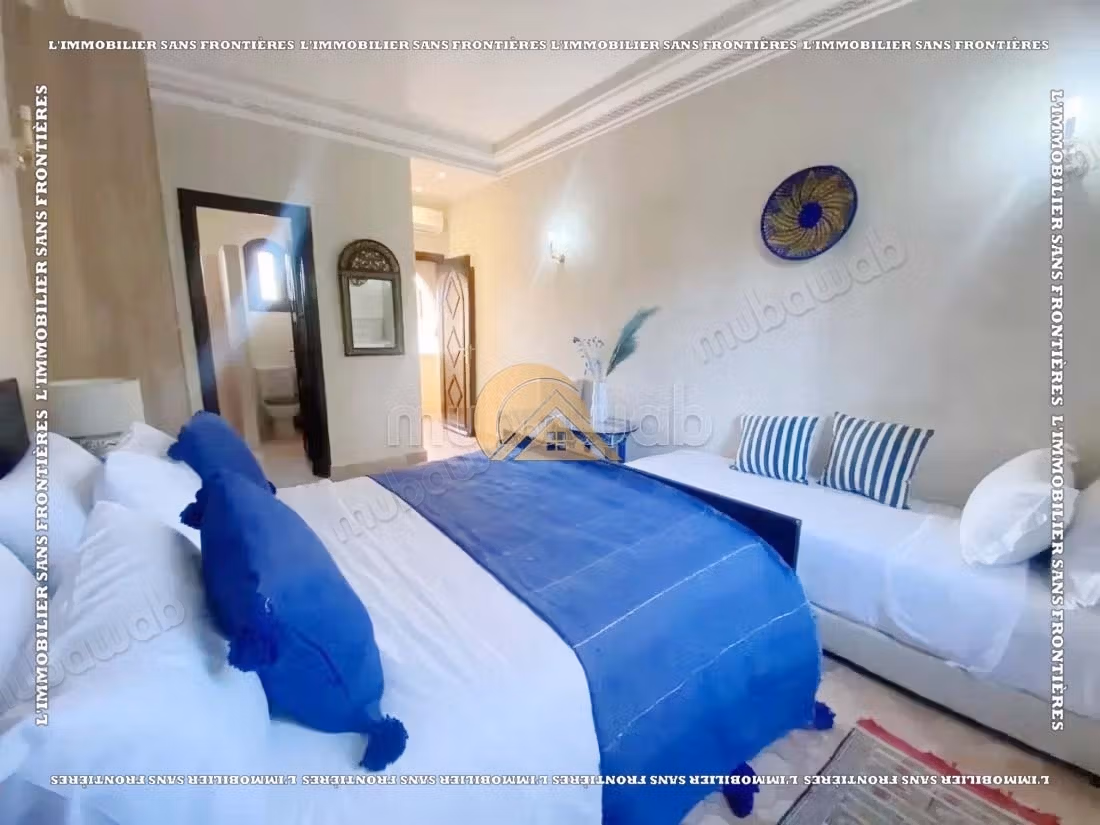 Villa arredata nella Palmeraie - 5 camere con bagni, piscina riscaldata e jacuzzi
