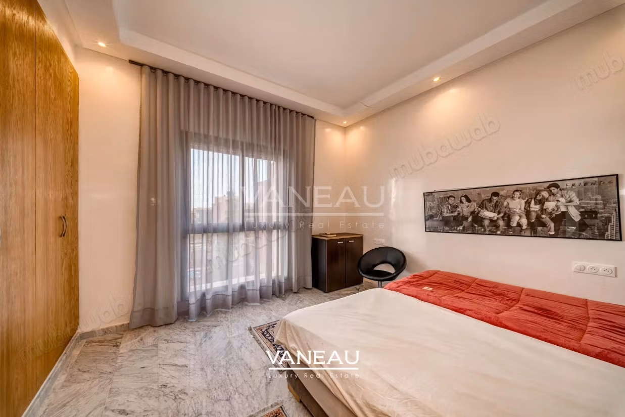 Villa 4 chambres avec piscine Résidence avec golf Marrakech