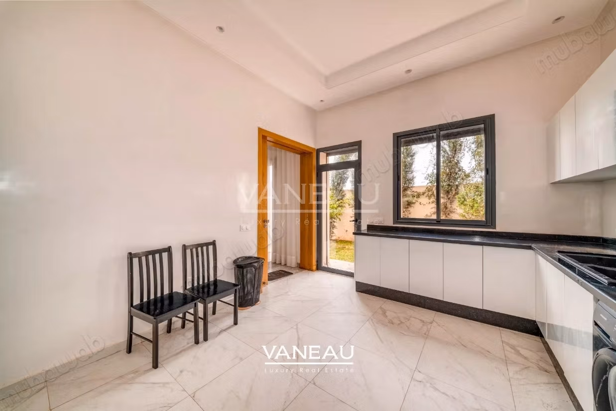Villa 4 chambres avec piscine Résidence avec golf Marrakech