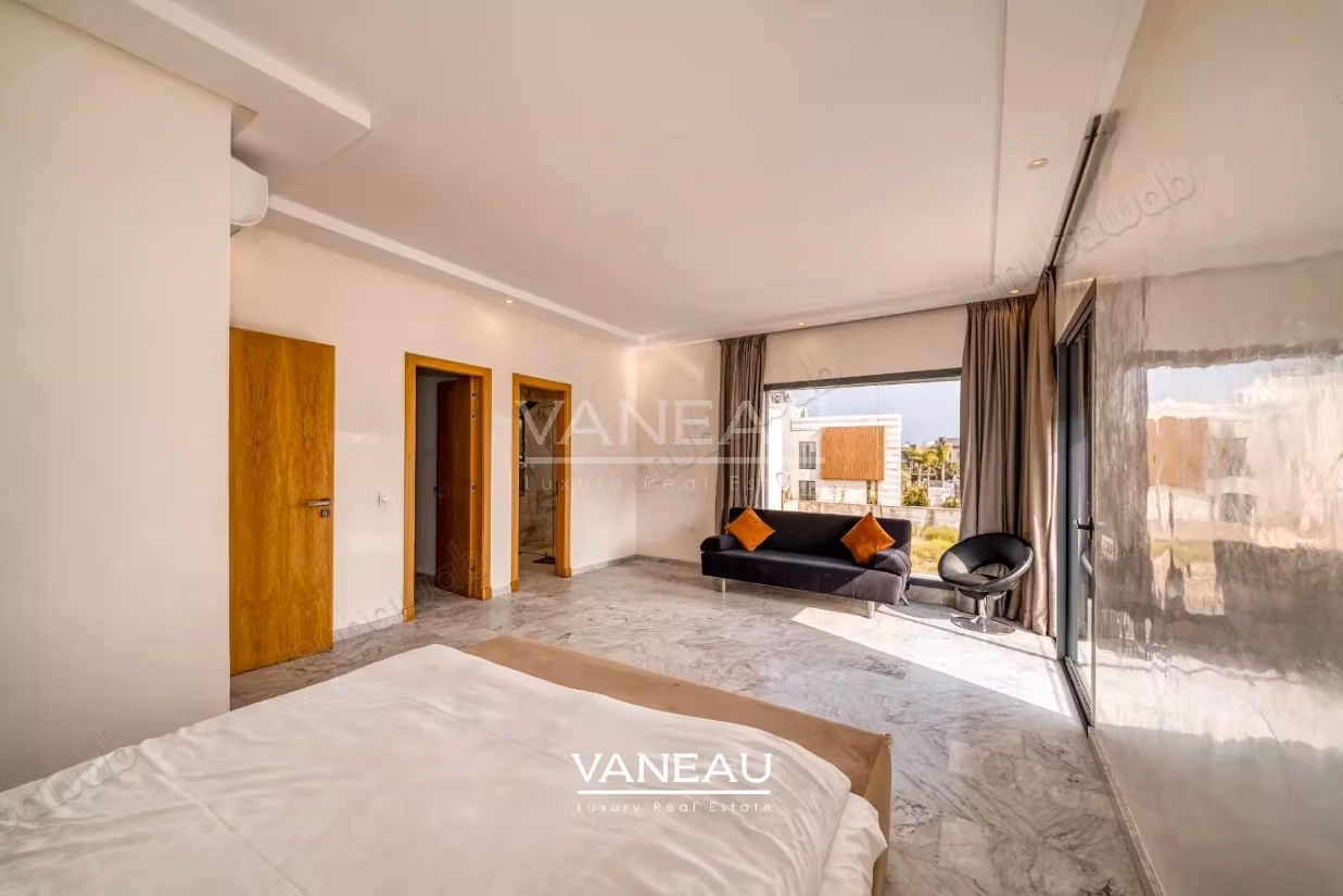 Villa 4 chambres avec piscine Résidence avec golf Marrakech