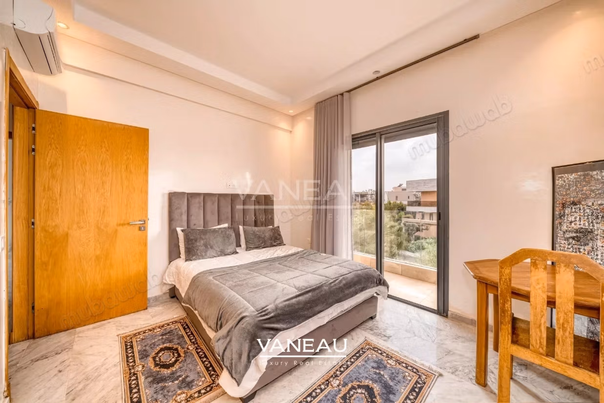 Villa 4 chambres avec piscine Résidence avec golf Marrakech