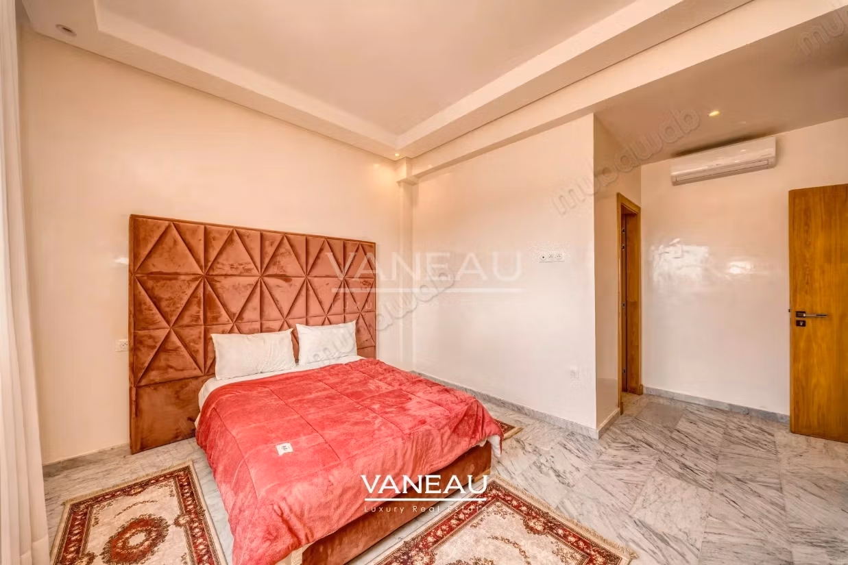 Villa 4 chambres avec piscine Résidence avec golf Marrakech