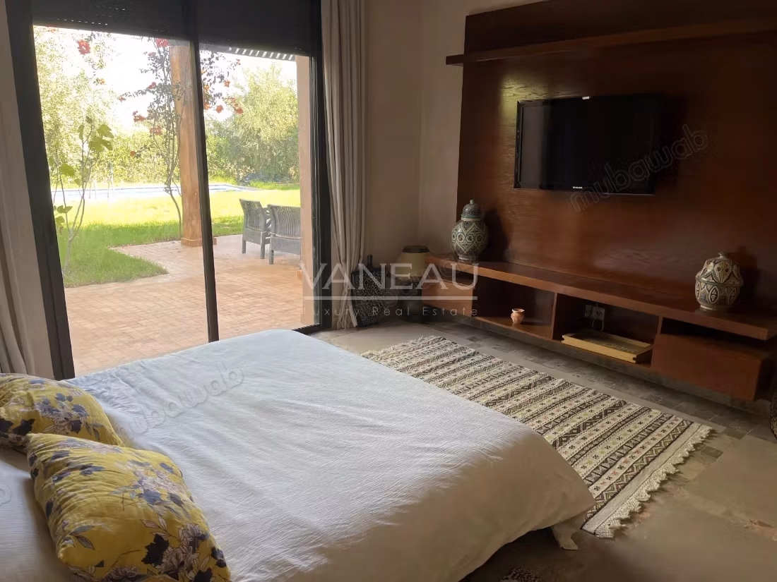 Belle villa 3 chambres front de golf route Ourika