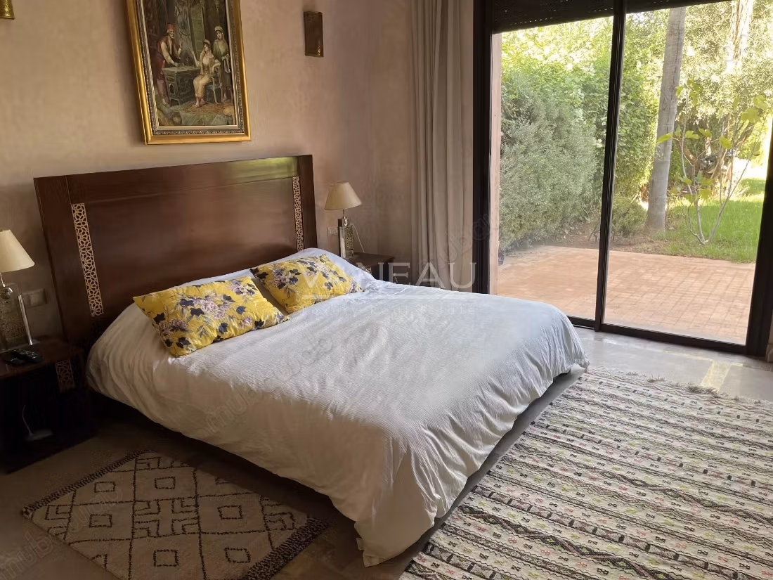Belle villa 3 chambres front de golf route Ourika