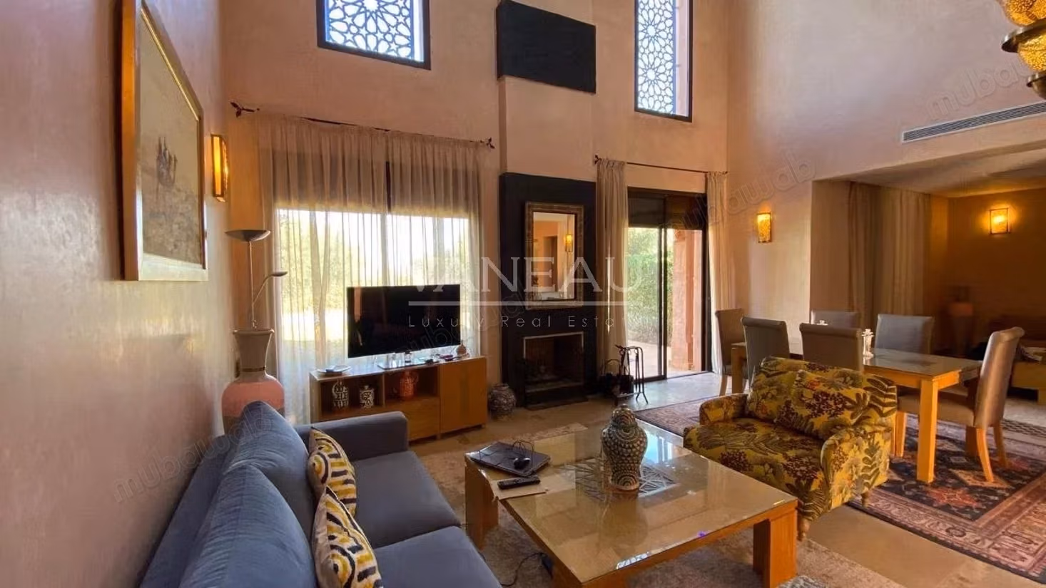 Belle villa 3 chambres front de golf route Ourika