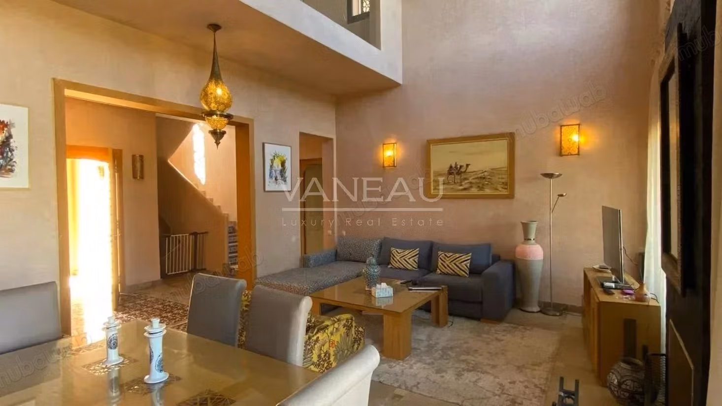 Belle villa 3 chambres front de golf route Ourika