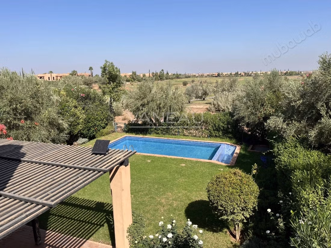Belle villa 3 chambres front de golf route Ourika