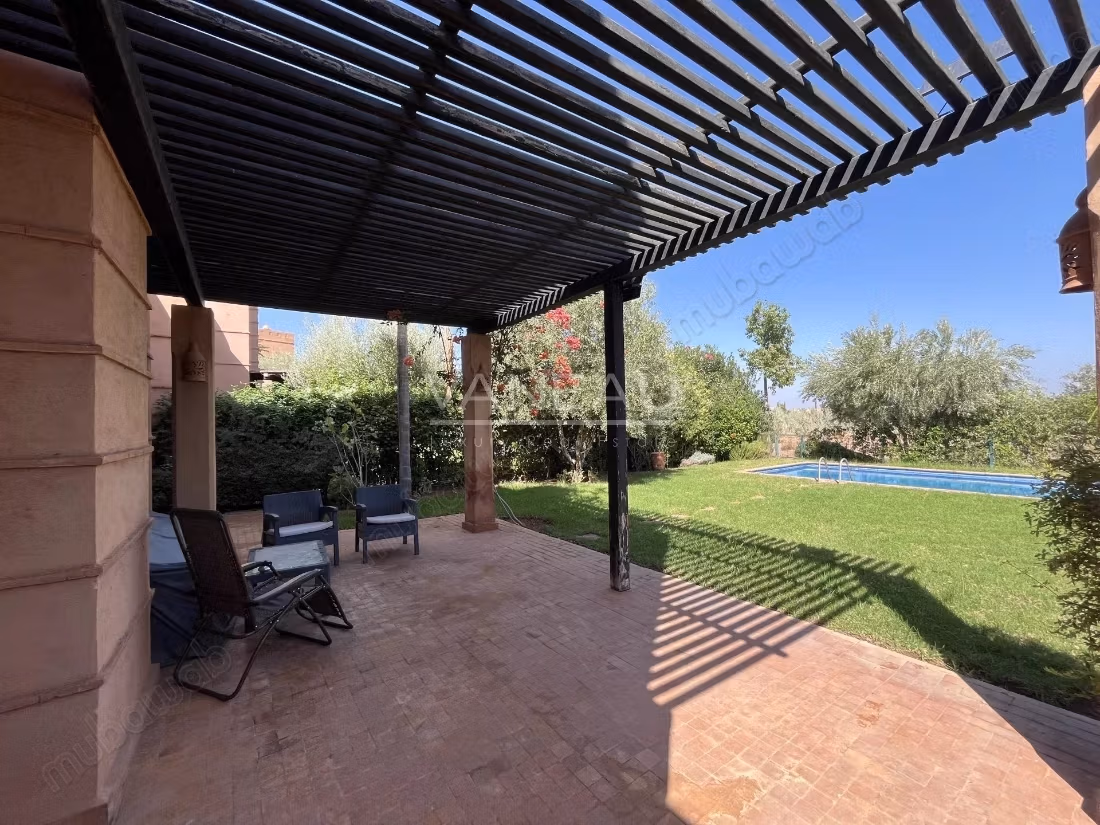Belle villa 3 chambres front de golf route Ourika