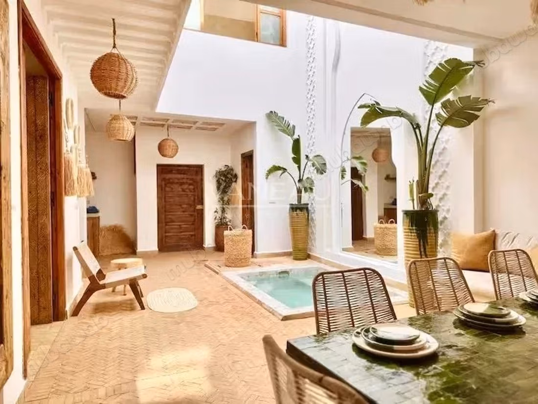 Jolie riad de 4 chambres à la Kasbah