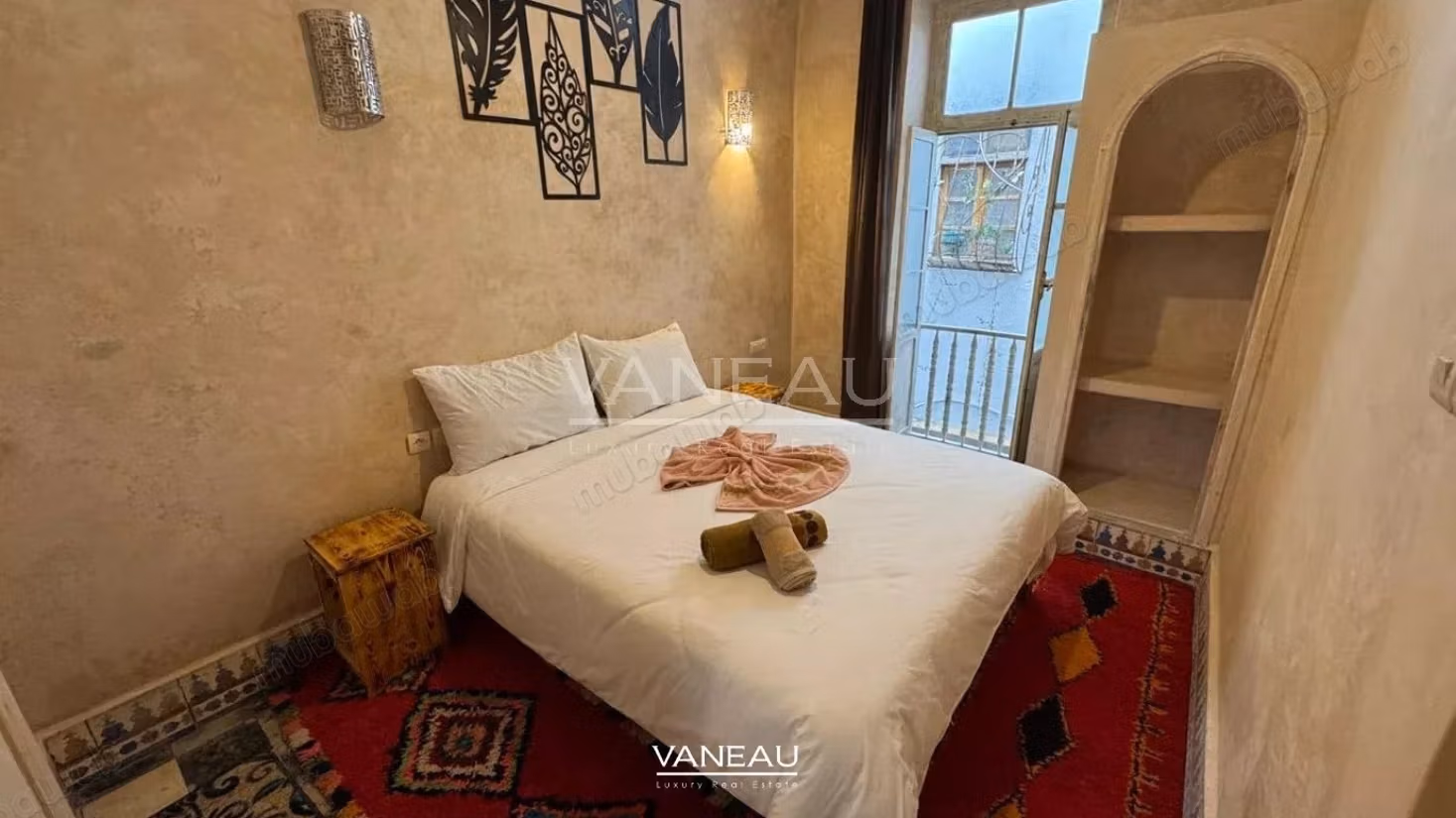 Renovated riad ready to be operated for sale Location N1 Medina