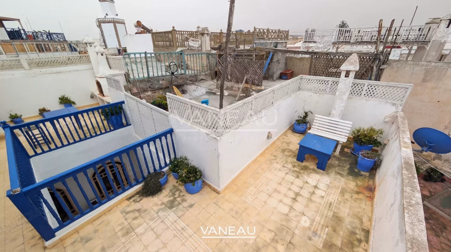 Riad with a view of the port and the ocean - Vaneau exclusivity