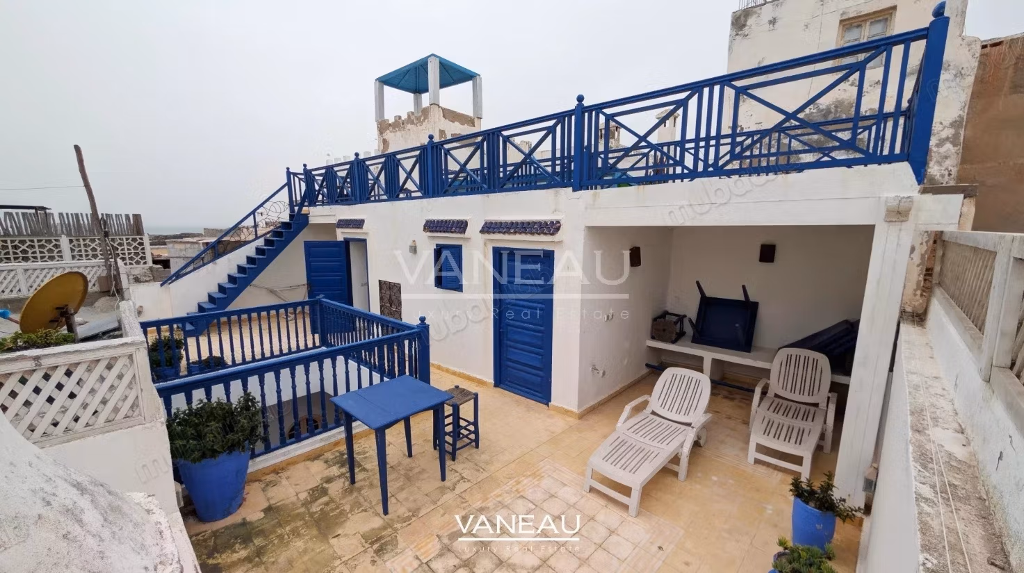 Riad with a view of the port and the ocean - Vaneau exclusivity