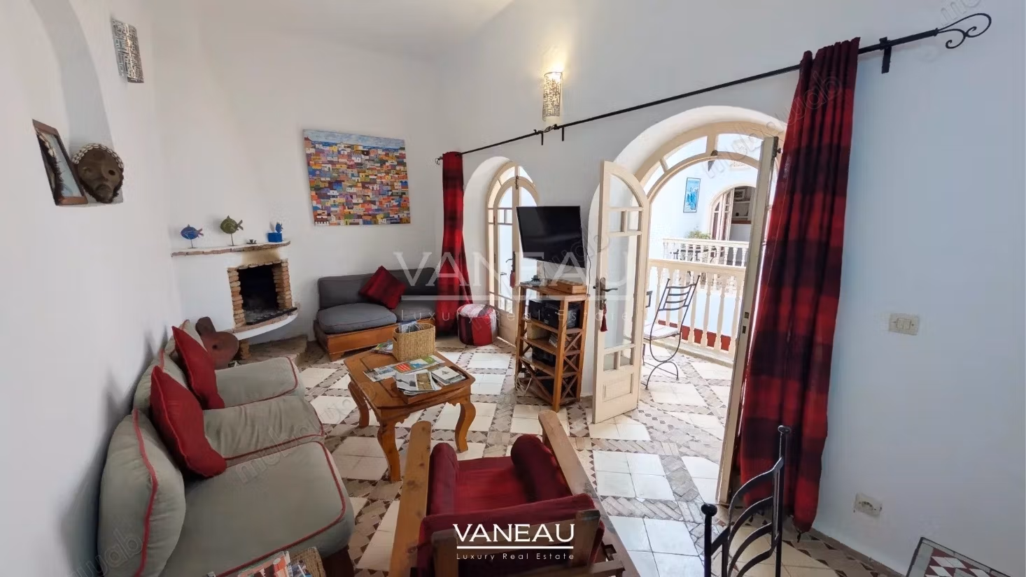 Riad with a view of the port and the ocean - Vaneau exclusivity