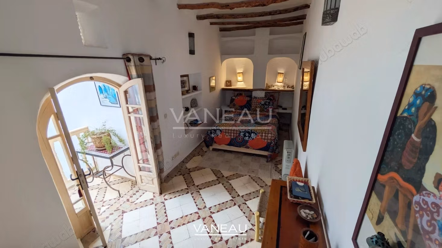 Riad with a view of the port and the ocean - Vaneau exclusivity