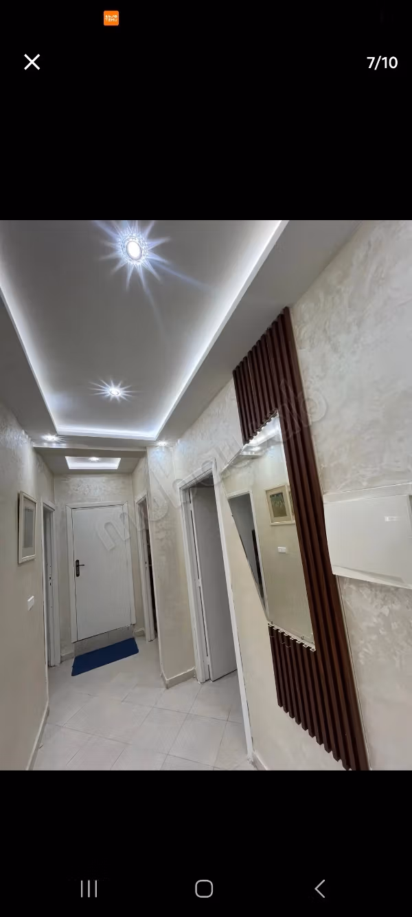 Location d'un appartement à Boukhalef. Surface de 60 m². Salon traditionnel, antenne parabolique générale