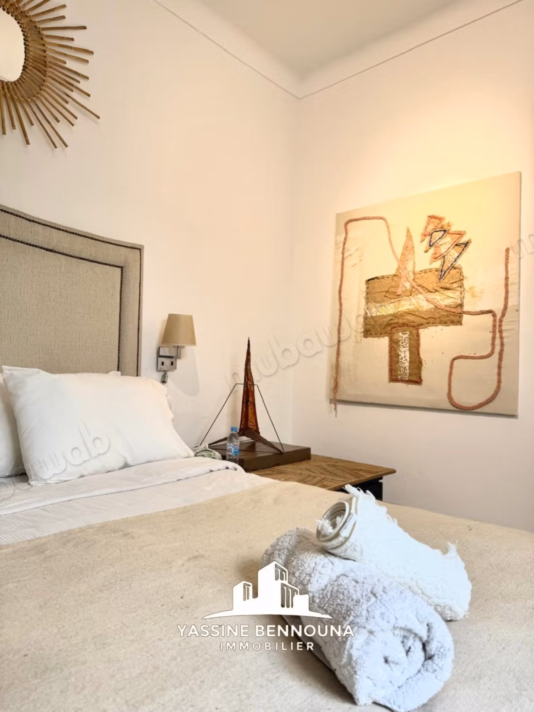 Appartement meublé à louer location longue durée 
Marchan