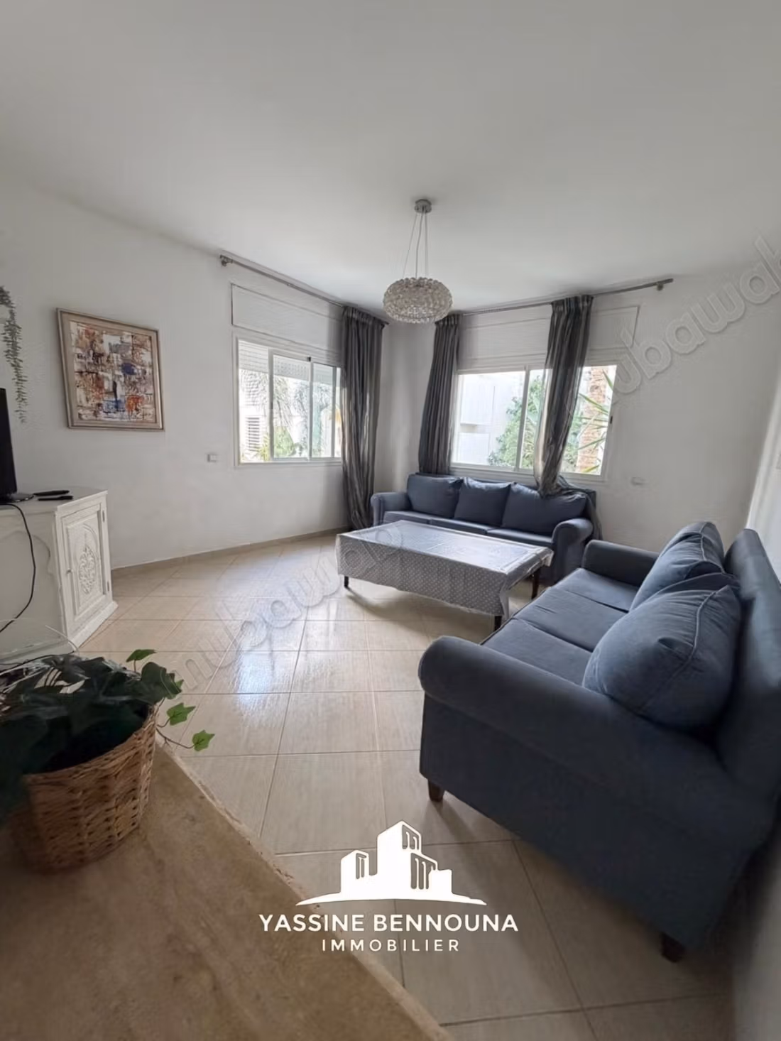 Appartement à louer meublé Lotinord, Tanger