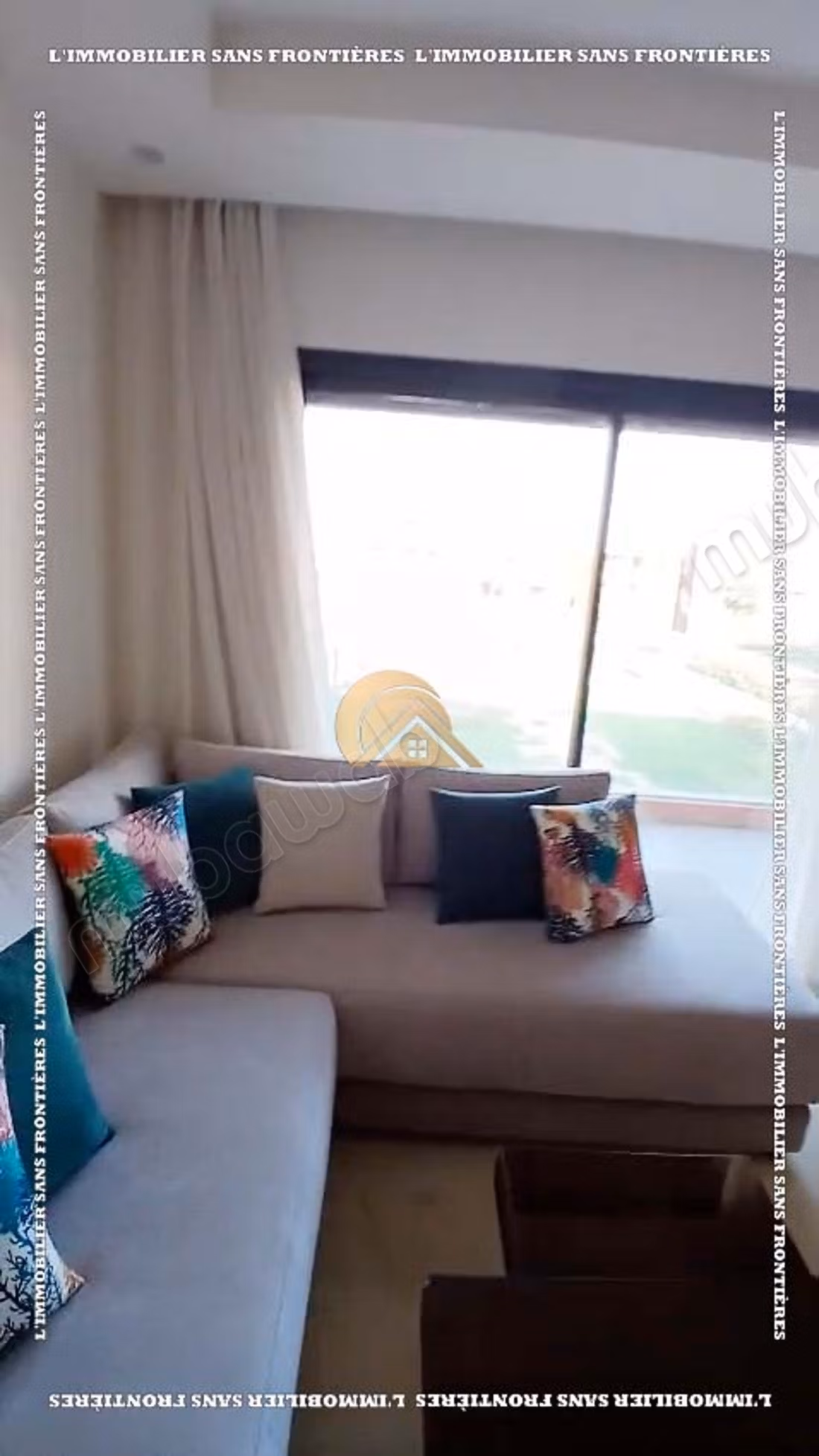 Appartement meublé de 78 m² au Golf Noria – 2 chambres, balcon, terrasse, piscine et parking titré