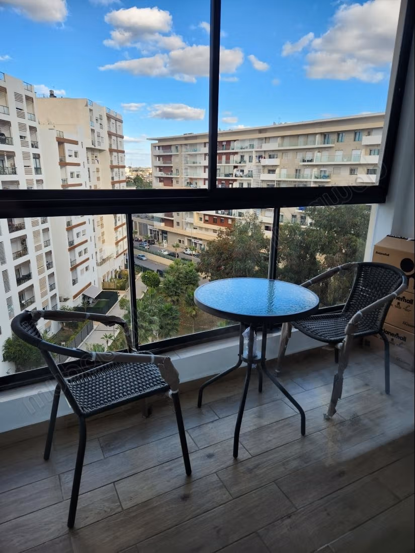Appartement meublé à louer F3 à Hay Riad Rabat