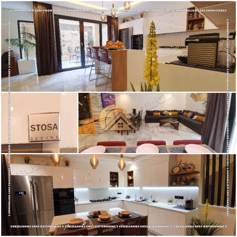 Villa vuota di circa 450 m² su terreno di 258 m² - 4 camere, piscina privata, hammam, spa e terrazza