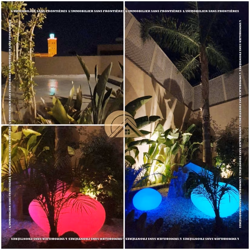 Villa vuota di circa 450 m² su terreno di 258 m² - 4 camere, piscina privata, hammam, spa e terrazza