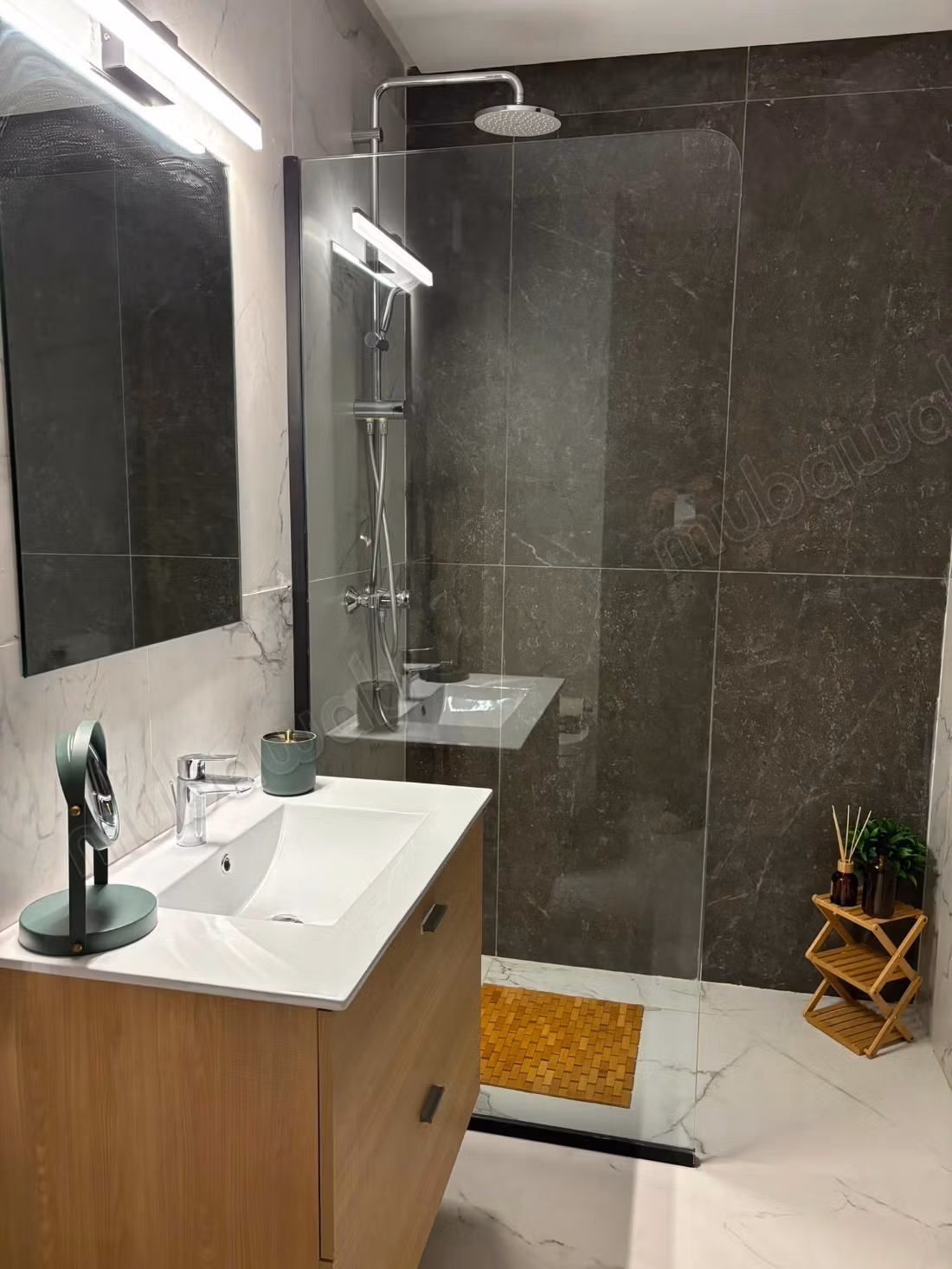 Louez cet appartement à Casablanca Finance City. 1 belle chambre. Bien meublé