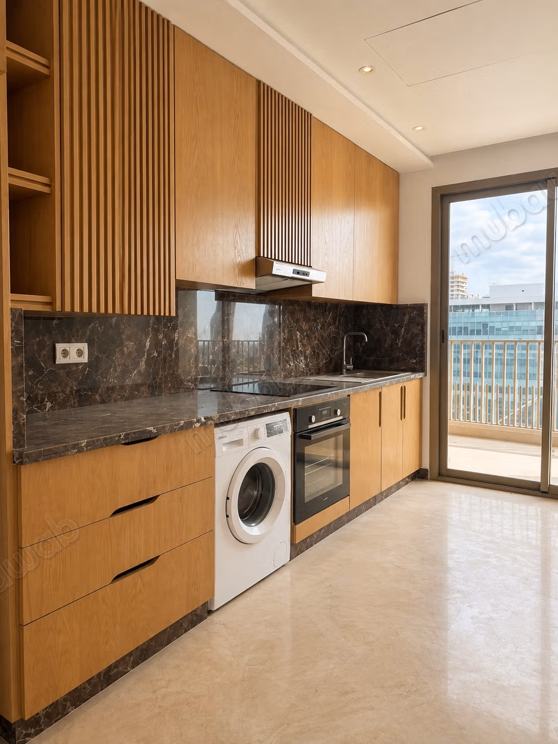 Nieuwe lege appartement met 2 slaapkamers – Open uitzicht CFC