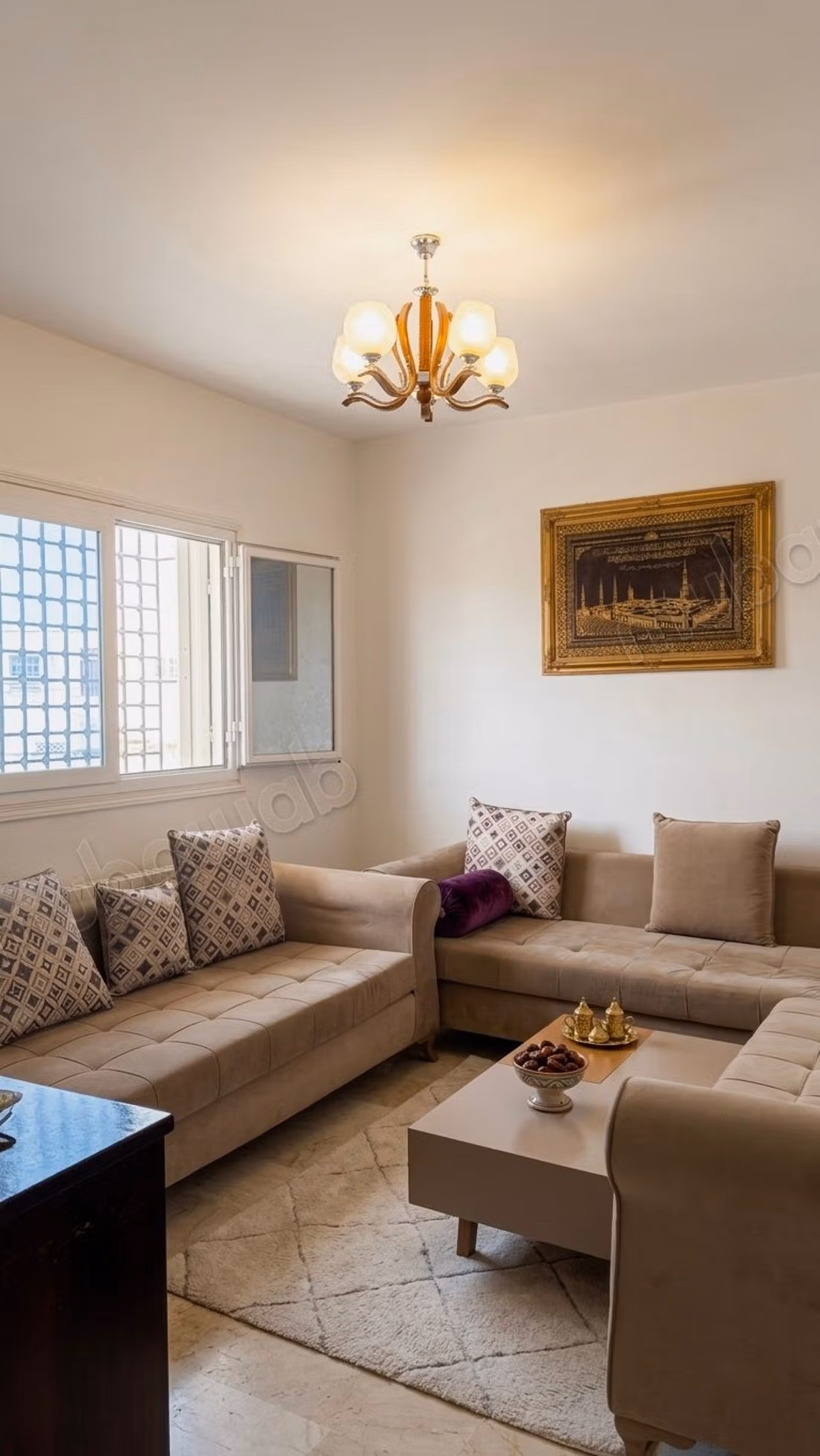 Villa de haut standing à vendre à El Mourouj 3.
Surface de 150 m².
Belle terrasse et jardin