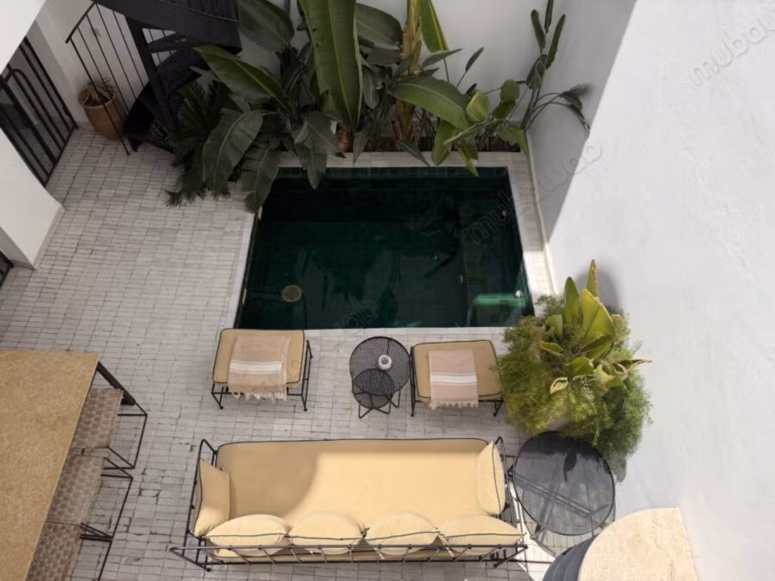 Riad clés en main – 3 chambres – Bassin