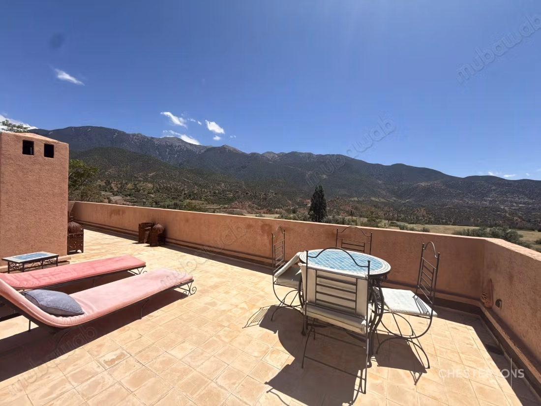 Rare Pearl in Ouirgane – Atlas View Villa