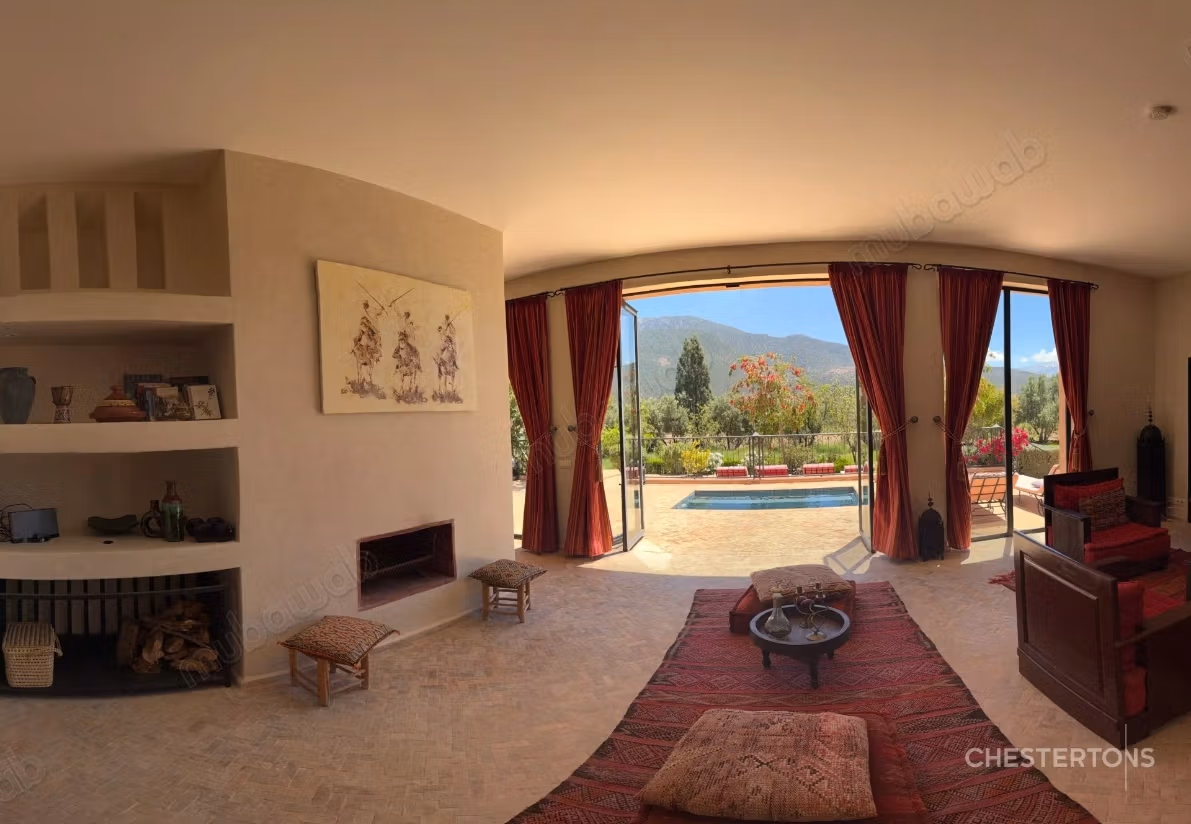 Rare Pearl in Ouirgane – Atlas View Villa