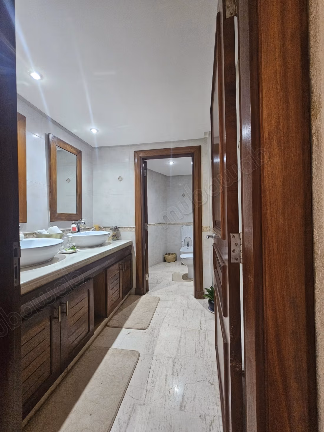 Beautiful villa with 4 bedrooms in Harhoura with a pool facing the sea