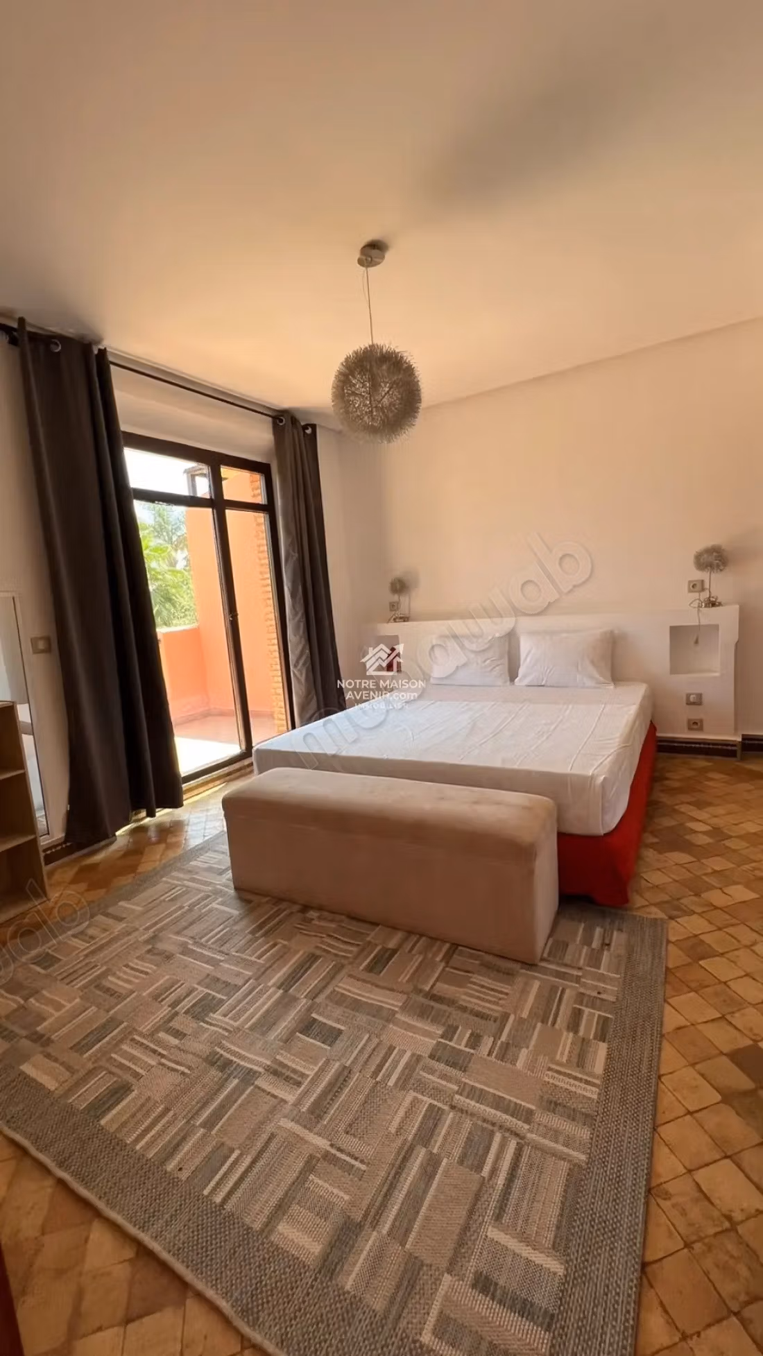 Une Villa meublé à louer avec piscine