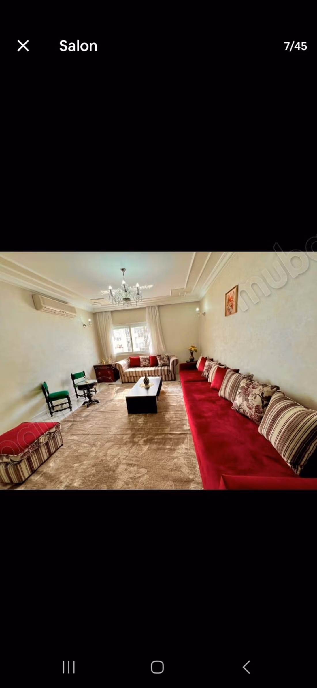 Appartement meublé Quartier Mausolée Hassan