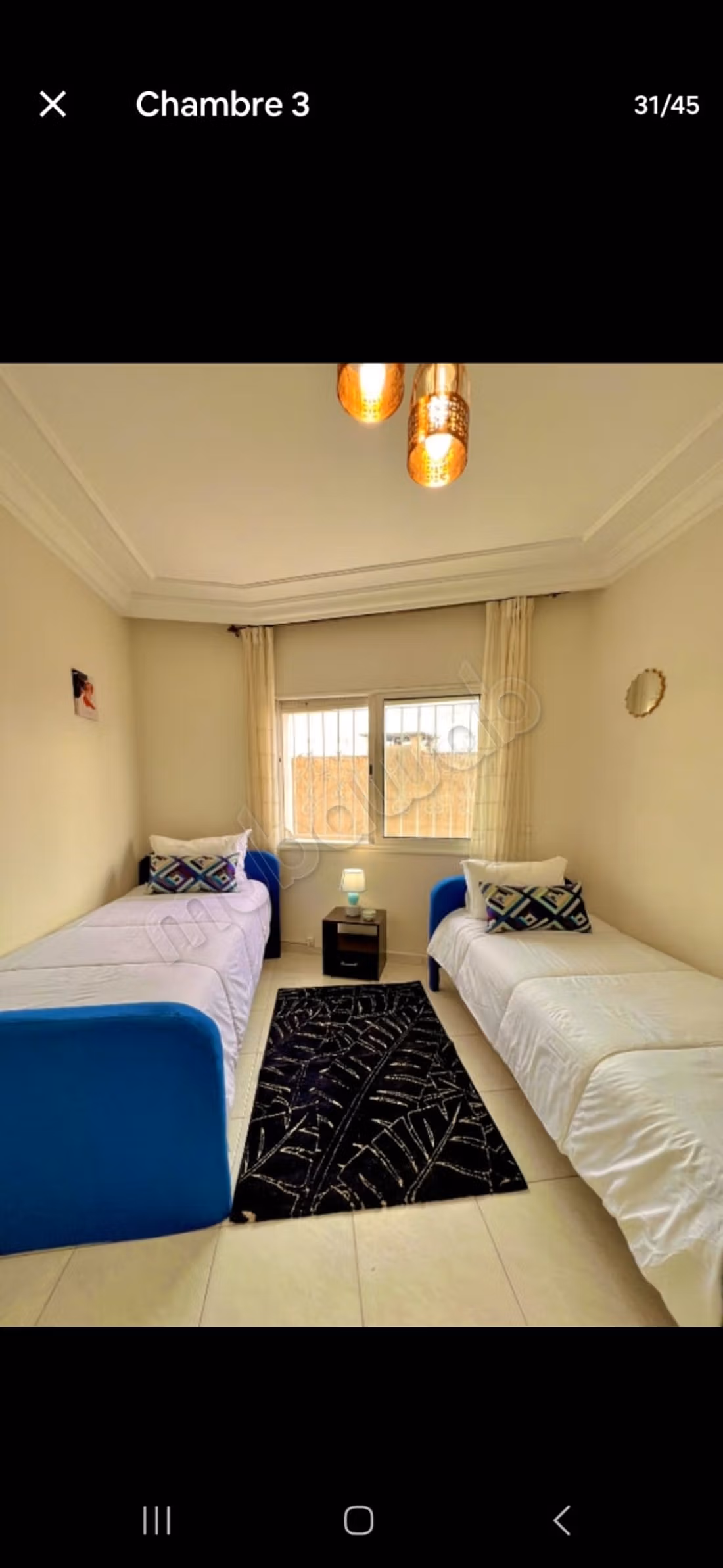 Appartement meublé Quartier Mausolée Hassan