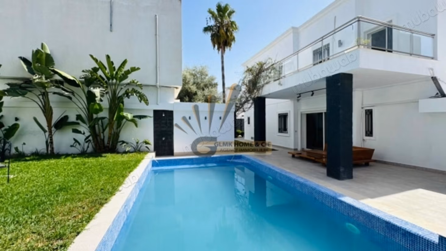 A Louer Villa en S5 à Gammarth