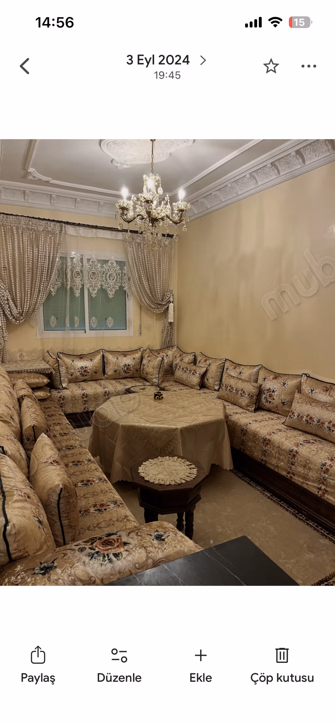 Appartement meublé de 56 m² à louer