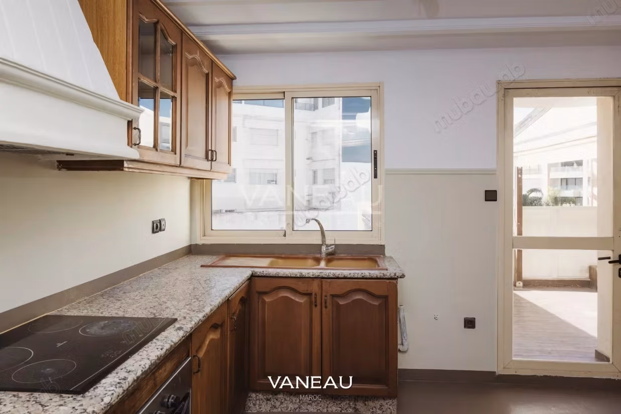 Vente appartement 112 m² terrasse 47 m² – casablanca racine extension
