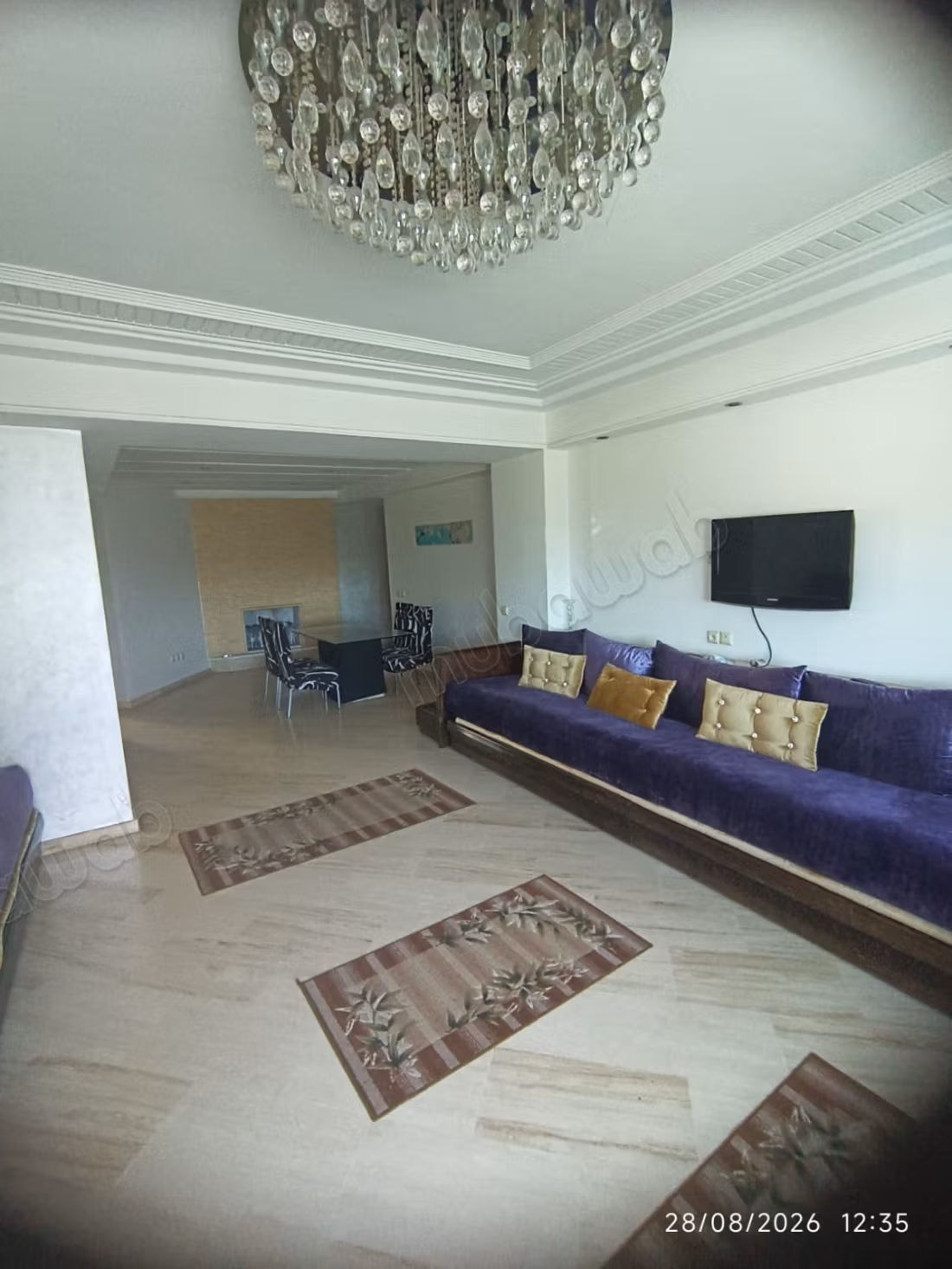 Bonito apartamento en alquiler en Palmier. Superficie de 155 m². Bien amueblado
