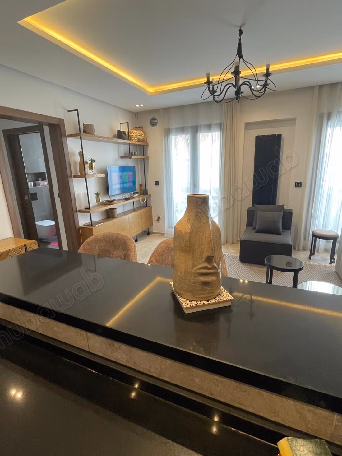 Appartement meublé au cœur de la Marsa
