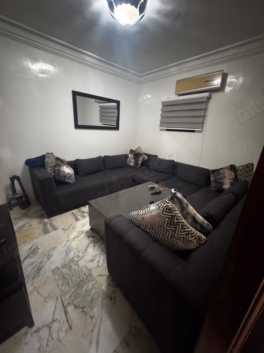 Appartement en location à Guéliz. 3 chambres agréables. Concierge et piscine