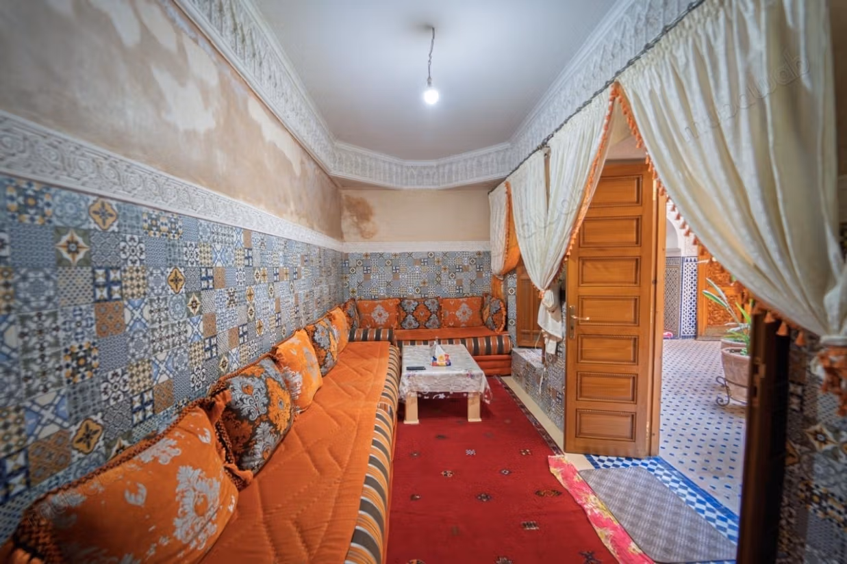 Riad magnifique de 162 m² entièrement titré Derb Dabachi Rénovation minimale