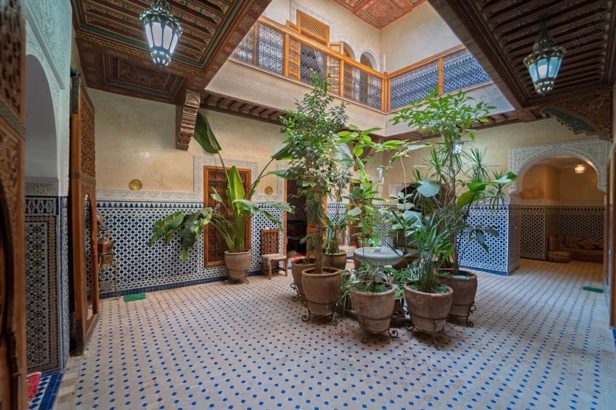Riad magnifique de 162 m² entièrement titré Derb Dabachi Rénovation minimale