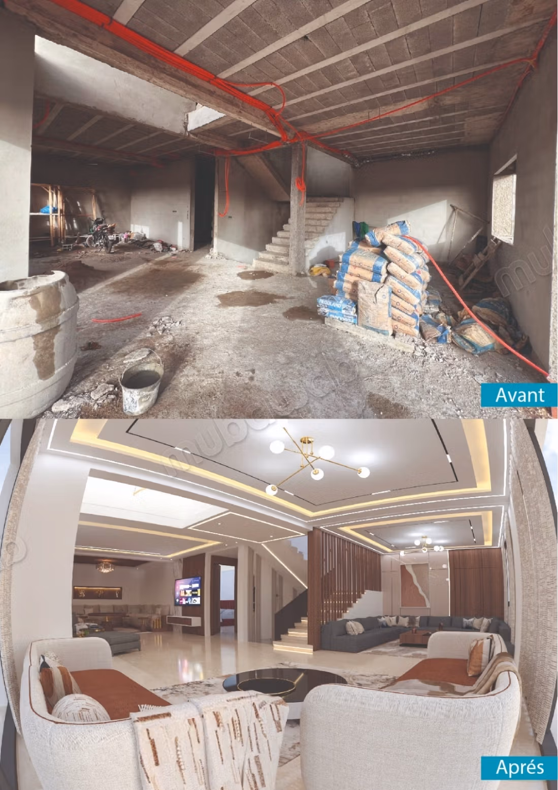 Villa semi finie à vendre – Oasis des Golfs