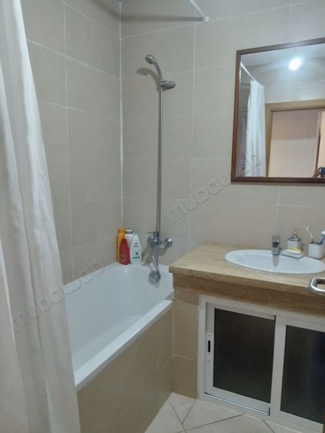 Appartement meublé 86m² 2 ch – Résidence Lotinord Tanger – 5500 DH/mois syndic inclus