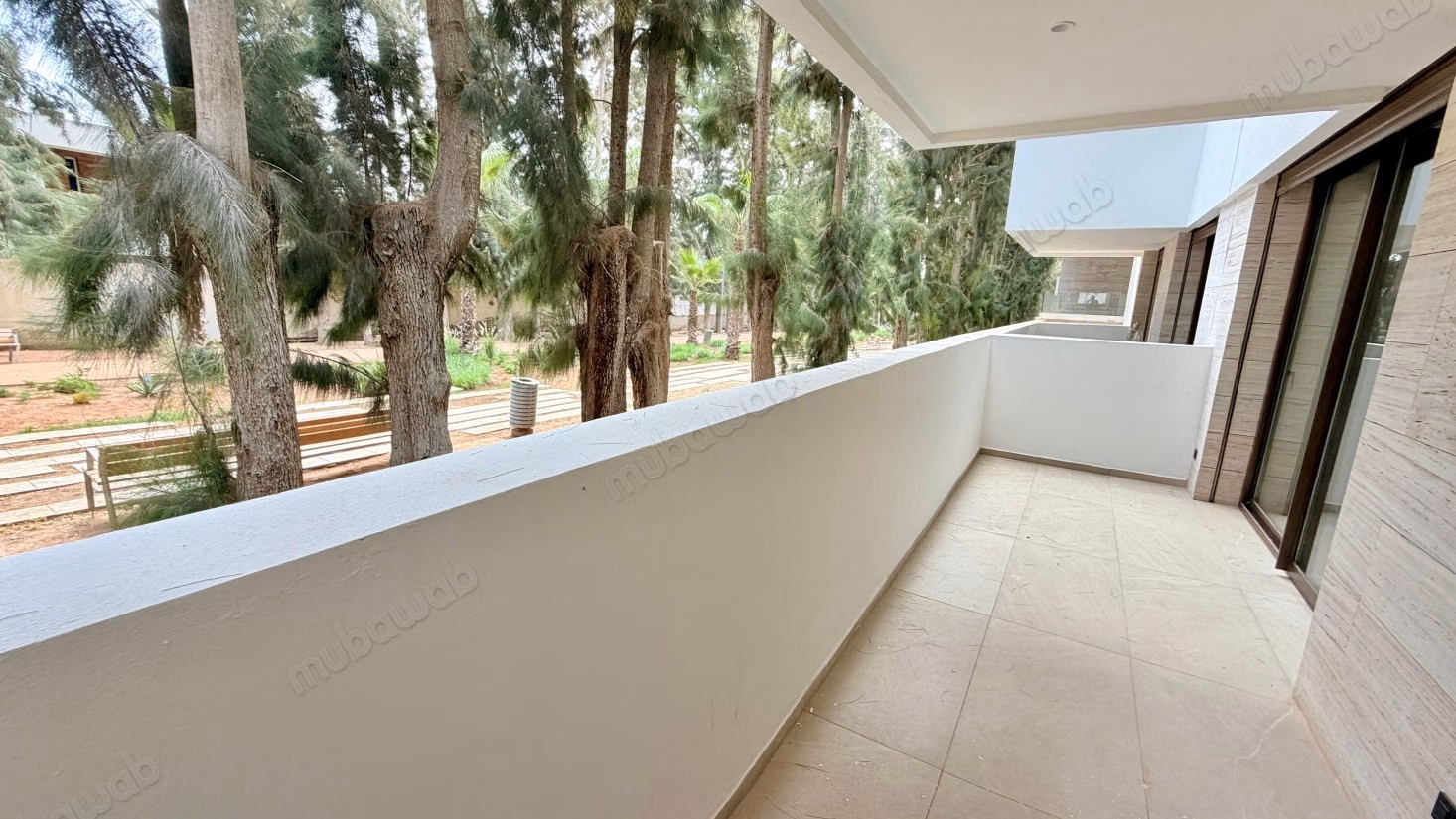 Superbe appartement en rez de jardin à l'orangeraie 
Souissi
