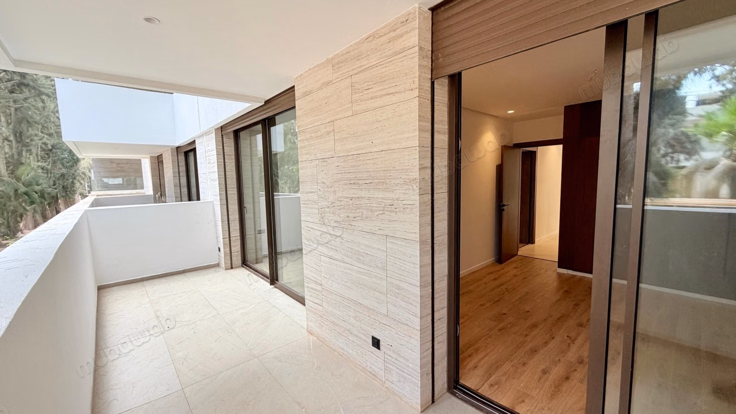 Superbe appartement en rez de jardin à l'orangeraie 
Souissi