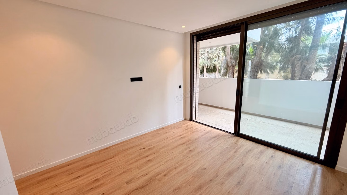 Superbe appartement en rez de jardin à l'orangeraie 
Souissi