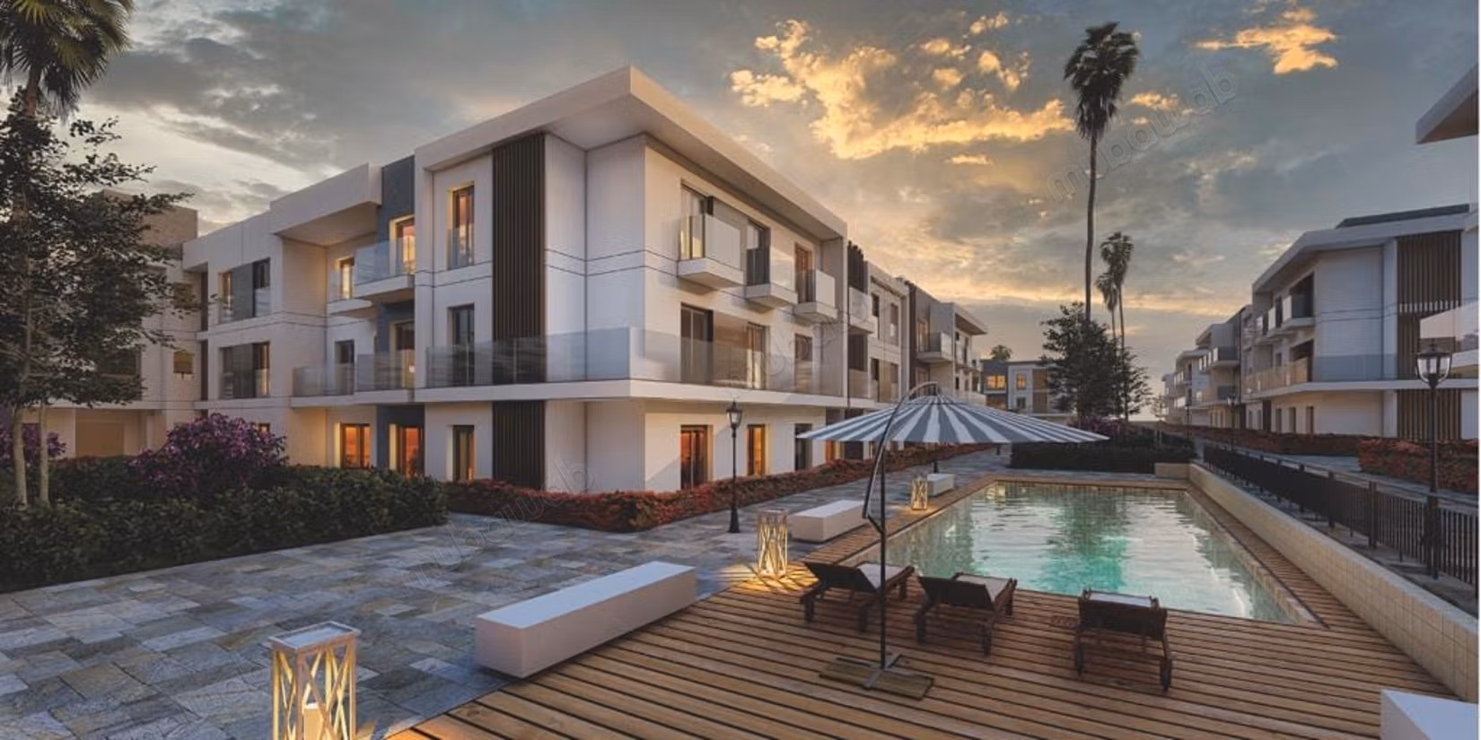 Appartement te huur in residentie Majorelle